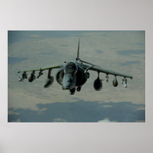 RAF GR-9 Harrier Poster