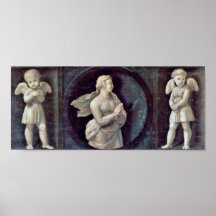 Raffael - Faith (Fides) and two angels Print