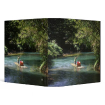 Rafting on the Martha Brae River, Falmouth, 3 Ring Binders