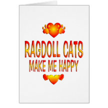 Ragdoll Cat Card