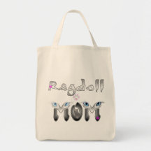 Ragdoll Mom Gifts Canvas Bags
