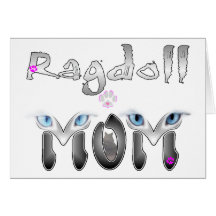 Ragdoll Mom Gifts Greeting Cards