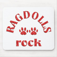 Ragdolls Rock Mousepad