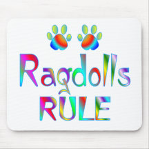 Ragdolls Rule Mouse Pad
