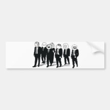 Rage Gang Bumper Sticker