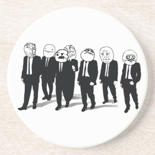 Rage Gang Drink Coaster