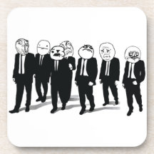 Rage Gang - set of 6 Cork Coasters