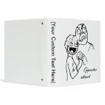 Rage Guy and Awesome Face 4evr Vinyl Binder