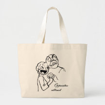 Rage Guy and Awesome Face 4evr Canvas Bags