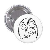 Rage Guy Angry Fuu Fuuu Rage Face Meme Pinback Buttons
