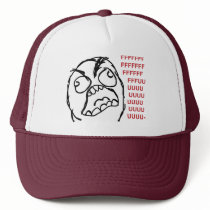 Rage guy fuuu fuuuu trucker hats