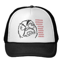 Rage guy fuuu fuuuu hats