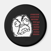 Rage guy fuuu fuuuu magnet