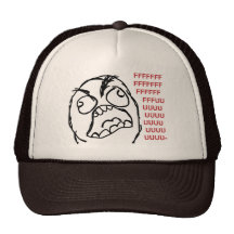 Rage guy fuuu fuuuu trucker hat