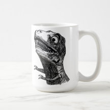 Rage Meme - tasse de T-Rex
