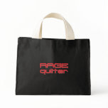 Rage Quitter Gamer Canvas Bag