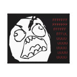 Rage Troll Canvas Prints