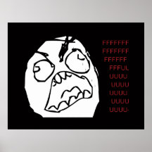 Rage Troll Print