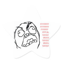 Rage Troll Sticker