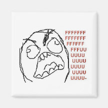 Rageguy fridgemagnet