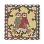 Raggedy Annies Refrigerator Magnet
