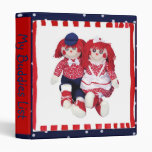 Raggedy Buddies Binder