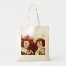 Raggedy Dolls Tote Bag