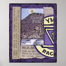 Raggers: Bibles Peak with Ragger Emblem and Lyrics Posters