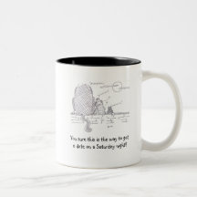 Raggy Dog - Saturday night Fever! Mug