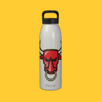 Raging Angry Bull Head water bottles