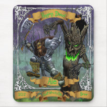 Raging Dwarf Ale Mouse Pads