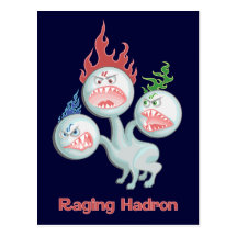 Raging Hadron Postcard