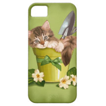 Ragondin du Maine dans le pot de fleurs Coque Case-Mate iPhone 5