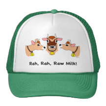 Rah, Rah, Raw Milk! Hat