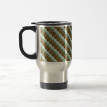 Rail Fence - Chocolate Mint Coffee Mug