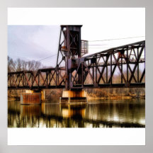 Railroad Bridge Print