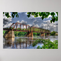 Railroad Bridge Posters