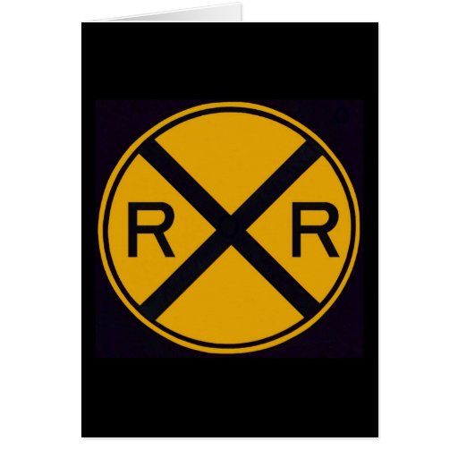 Railroad Crossing Cards
