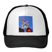 Railroad Crossing Signals Hat