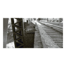 Railroad Photo Card Template