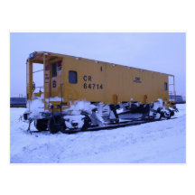 railroad snow plow postcards