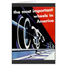 Railroads-The Most Important Wheels in America Cards