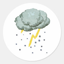 Rain Cloud Stickers