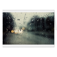 Rain Greeting Card