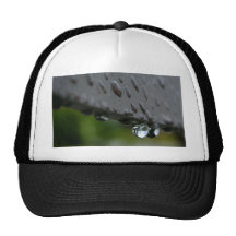 Rain Or Dew Drops Mesh Hat
