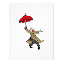 Rain Singer Personalized Invites