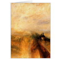 Rain, Steam, and Speed Greeting Card