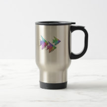 Rainbow Angel Fish Coffee Mug