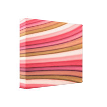 Rainbow Art Wrapped Canvas Print