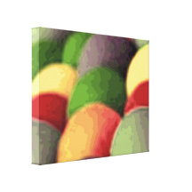 Rainbow Art Wrapped Canvas Print